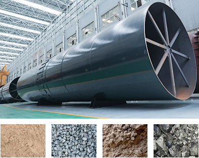 Вращающаяся сушилка для руды